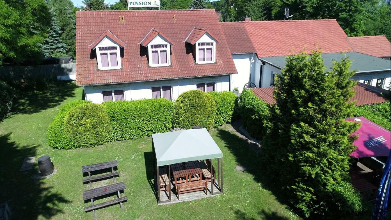 Pension Zum Lindeneck Lübz Exterior foto